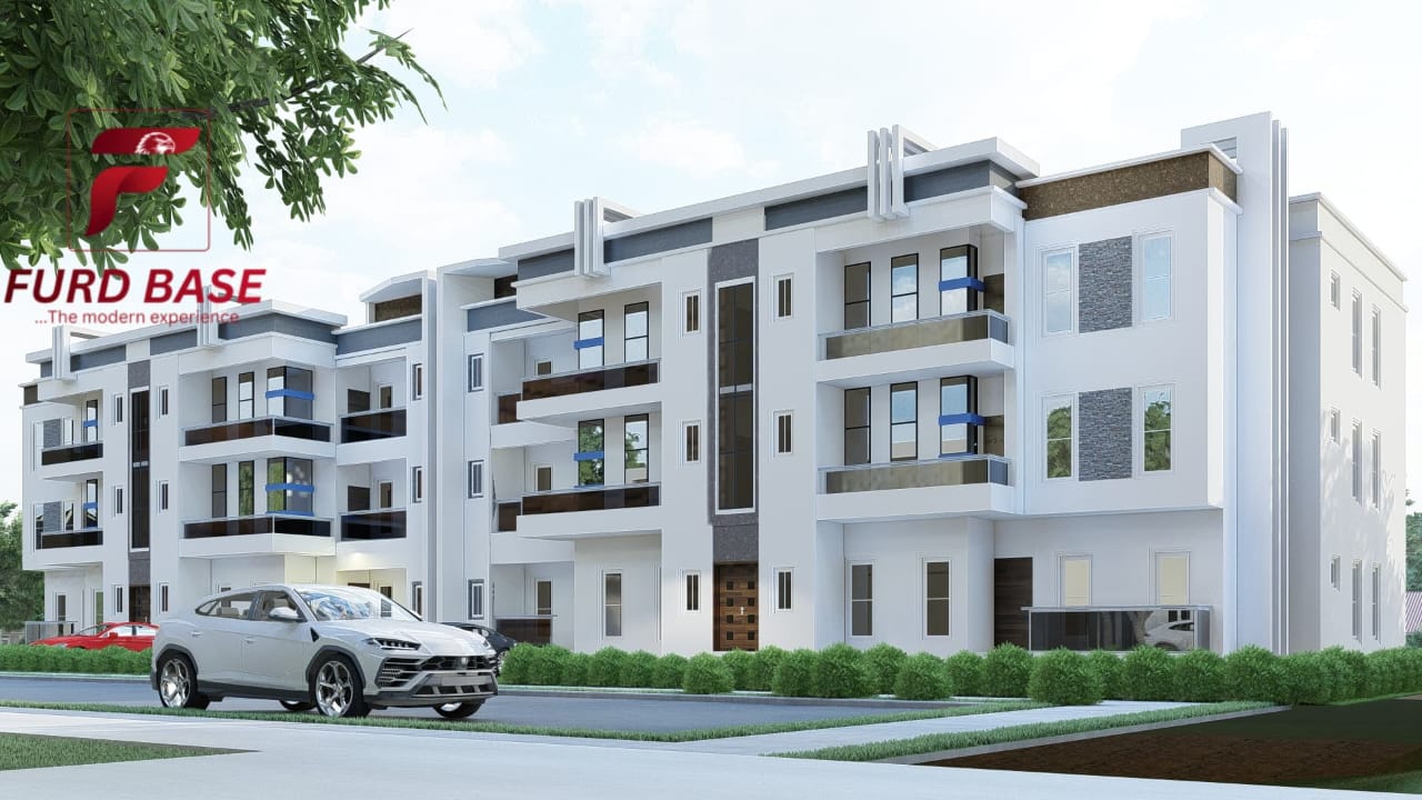 A twelve-unit three-bedroom apartment complex — view 1